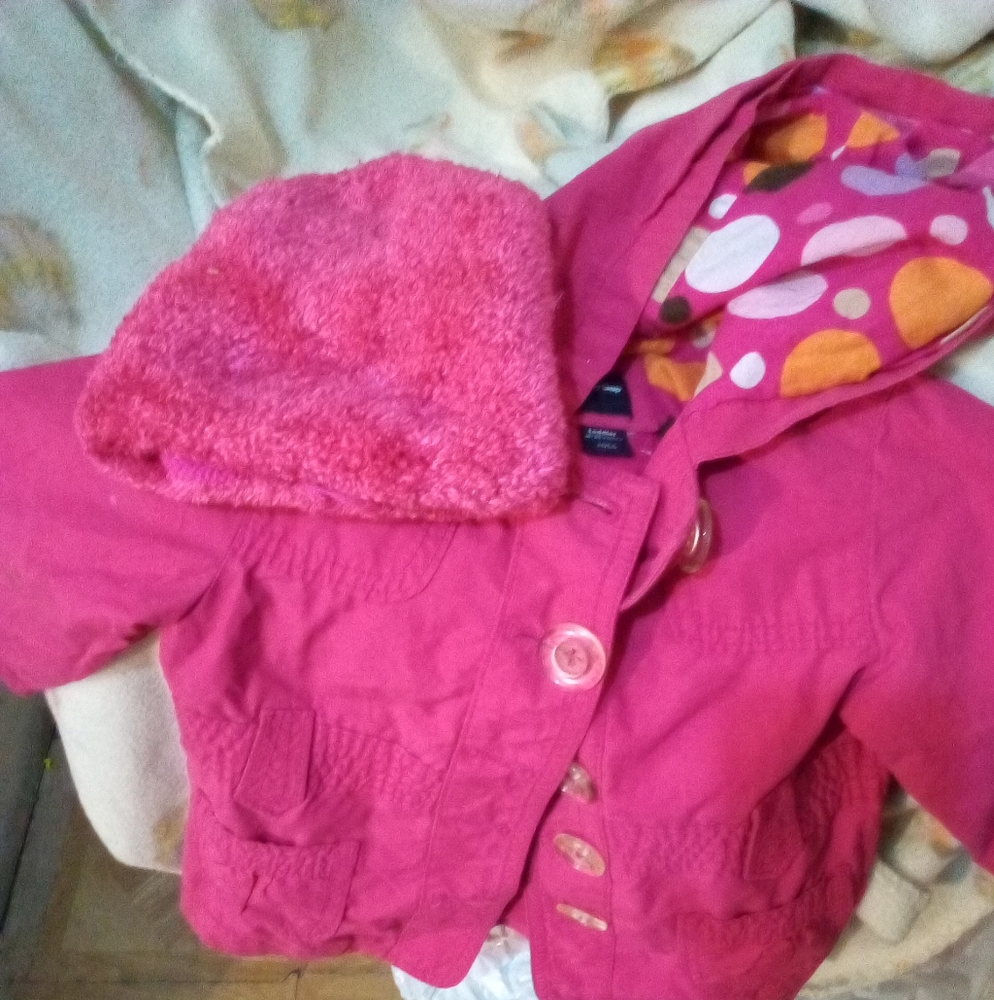 Baby gap jacket with hat